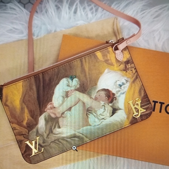 Louis Vuitton Handbags - Immaculate & UNUSED LV Jeff Koons Masters Series Fragonard Neverfull Pochette